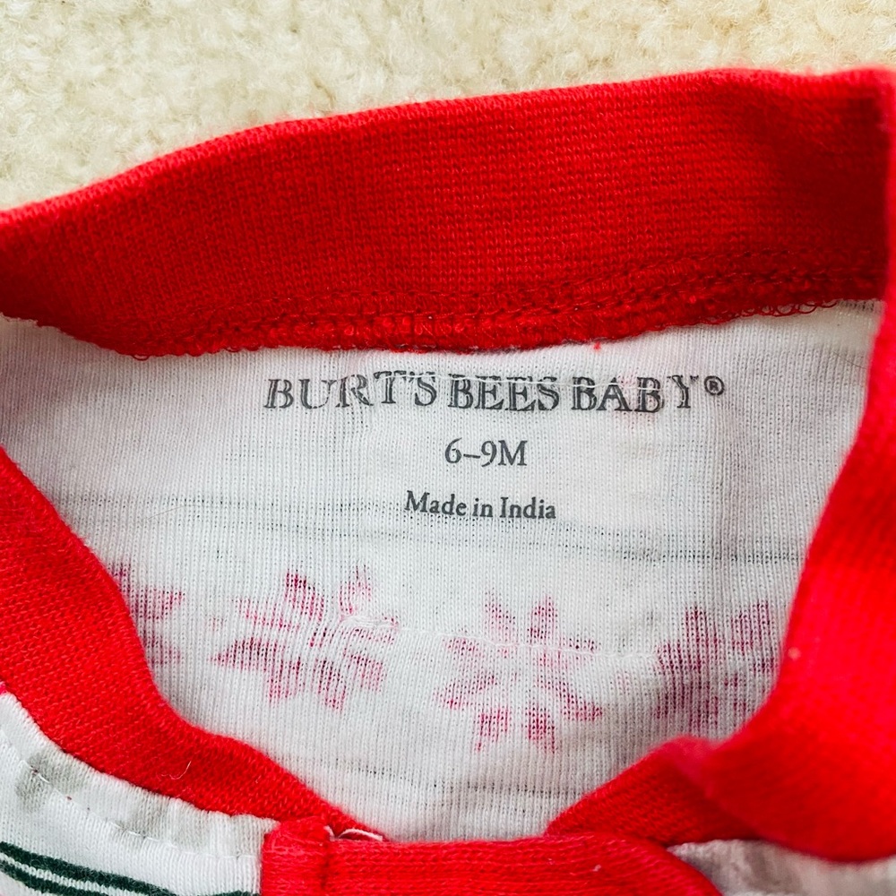 Burt’s Bees Footie Pajamas - Picture 3 of 3